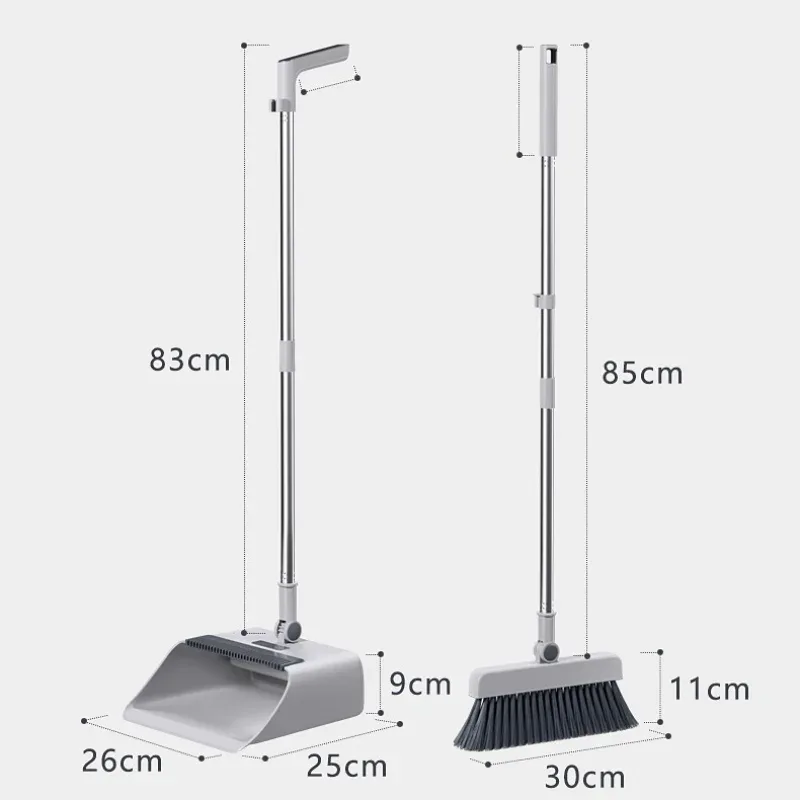 Brush Dustpan Set Heavy-Duty