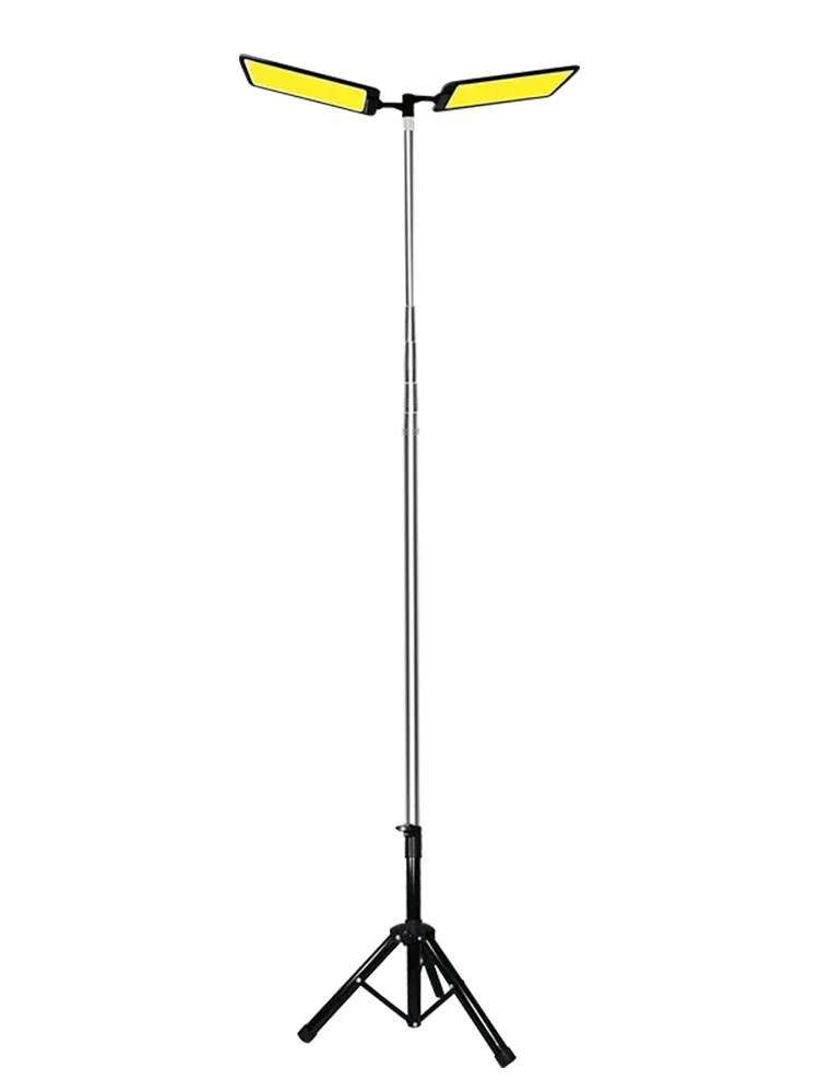 Pole-Mounted Camping Light