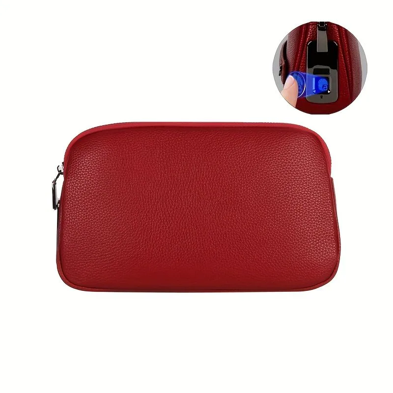 Anti-Theft Fingerprint Lock Travel Bag - USB Rechargeable