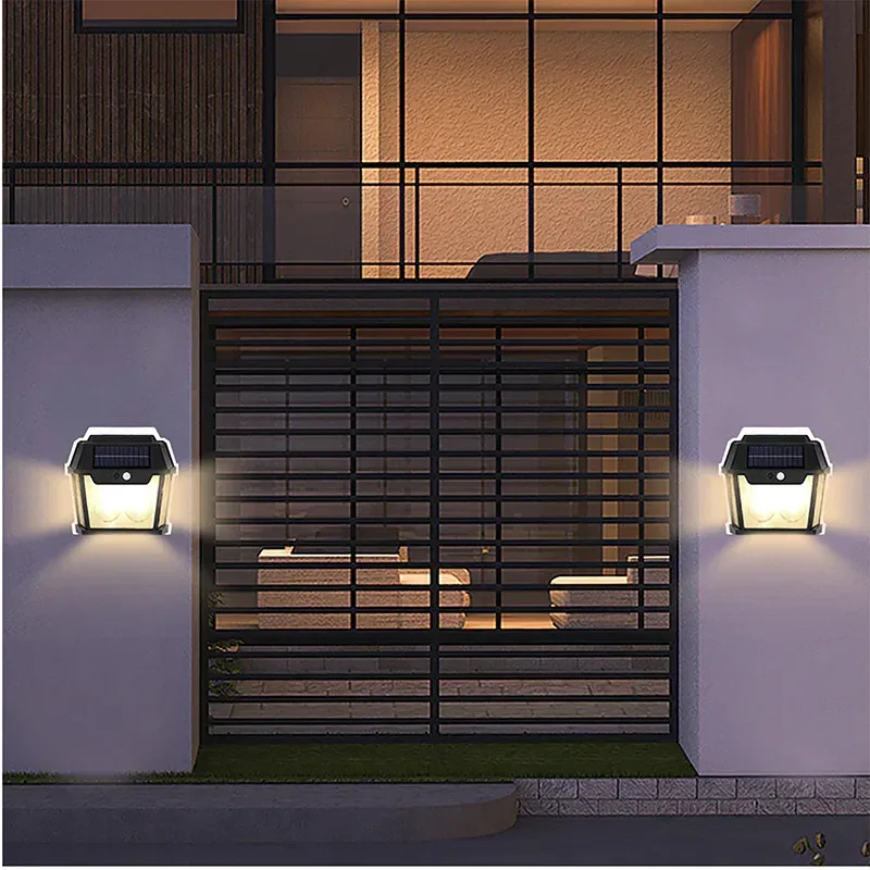 مصباح جداري شمسي LED