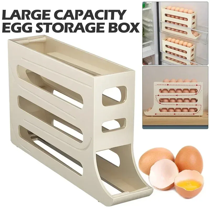 Egg Storage Box Organizer