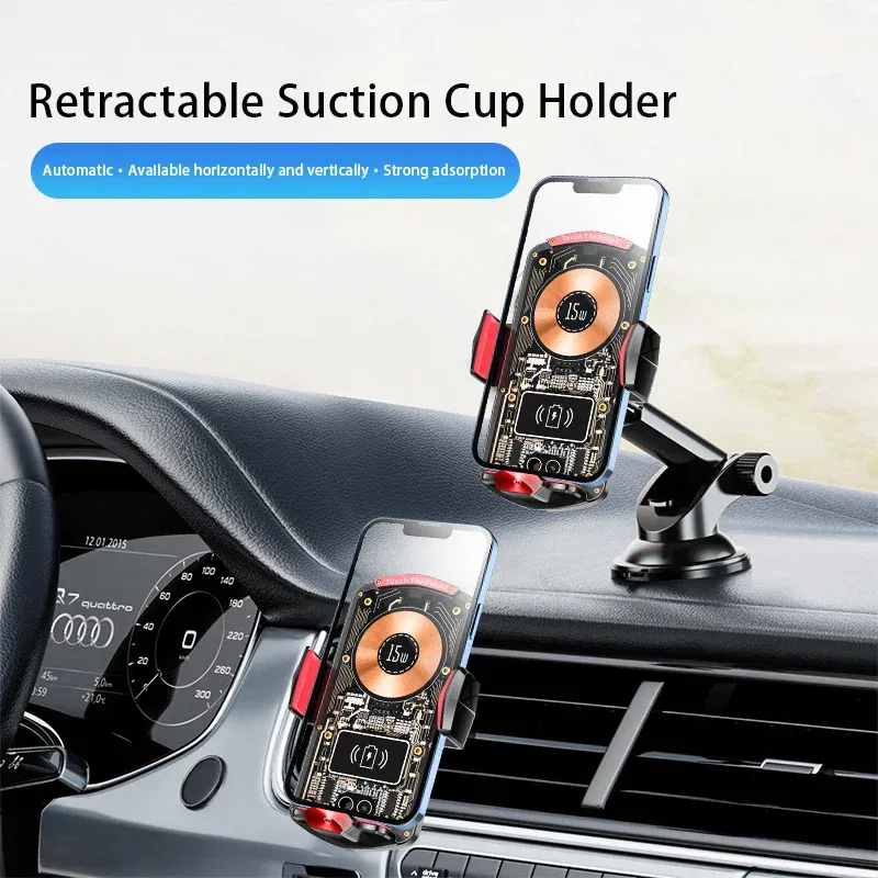 wireless phone car stand charger