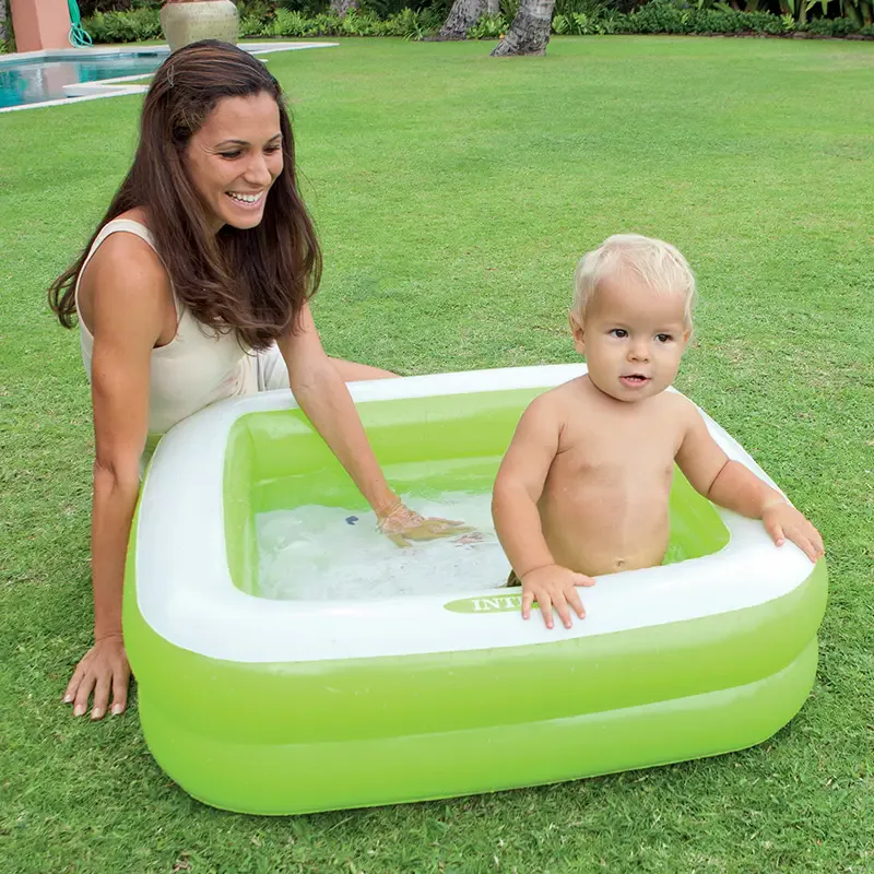 Children's pool inflatabl square shape