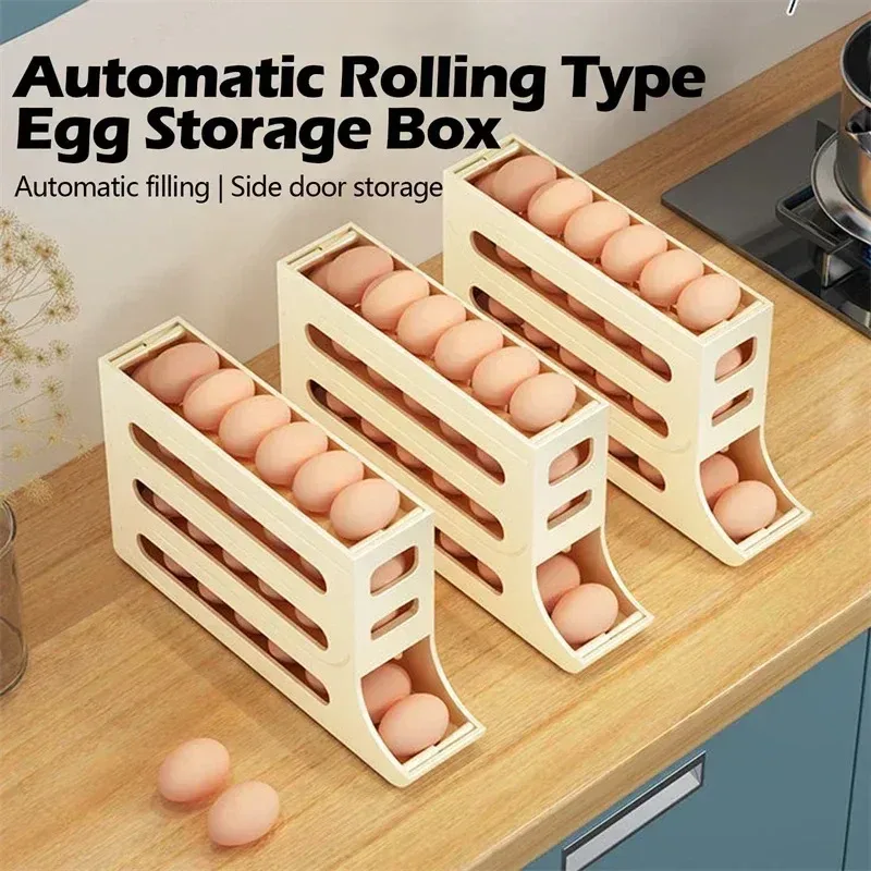 Egg Storage Box Organizer