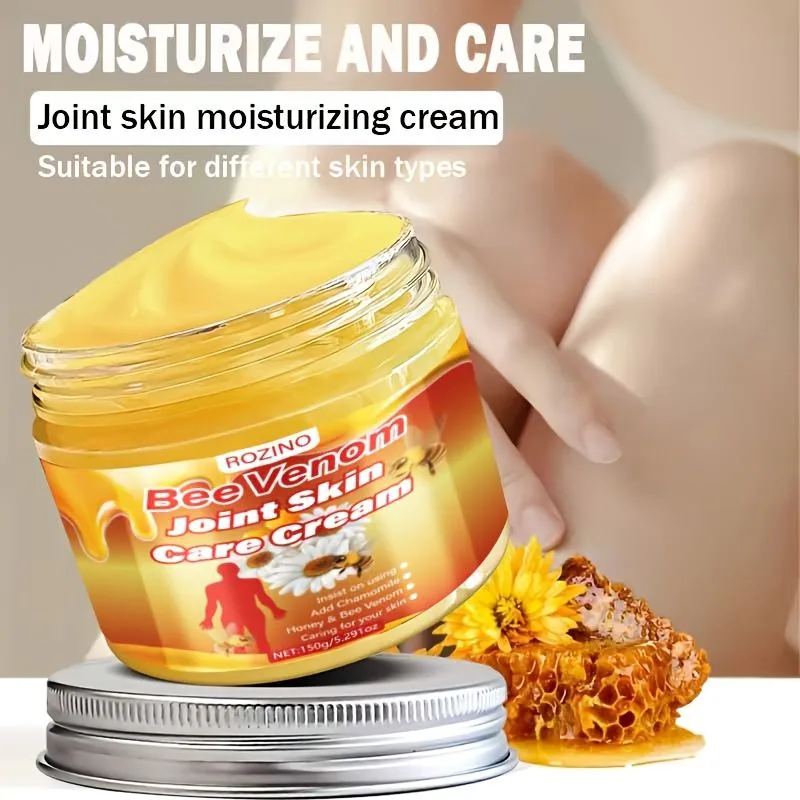 Natural Bee Venom Joint Cream for Smooth, Hydrated 150g