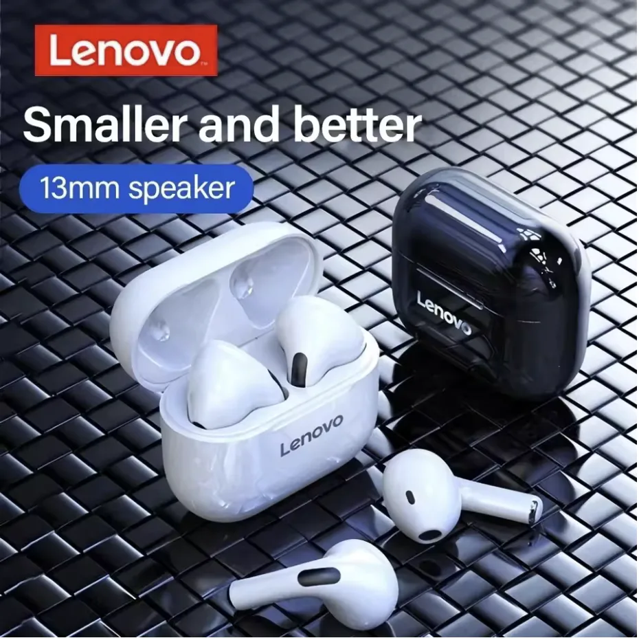 Lenovo LP40 Wireless Earbuds – Bluetooth 5.0 TWS