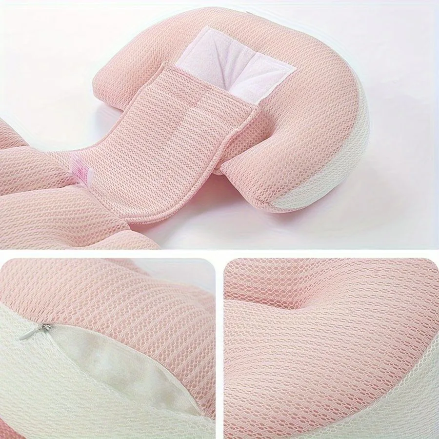 U-Shaped Women's Pillow for Ultimate Waist Support