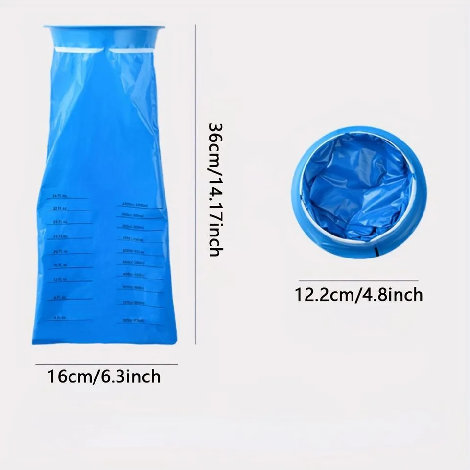 Portable Vomit Bags for Travel & Morning Sickness Relief 10 pes