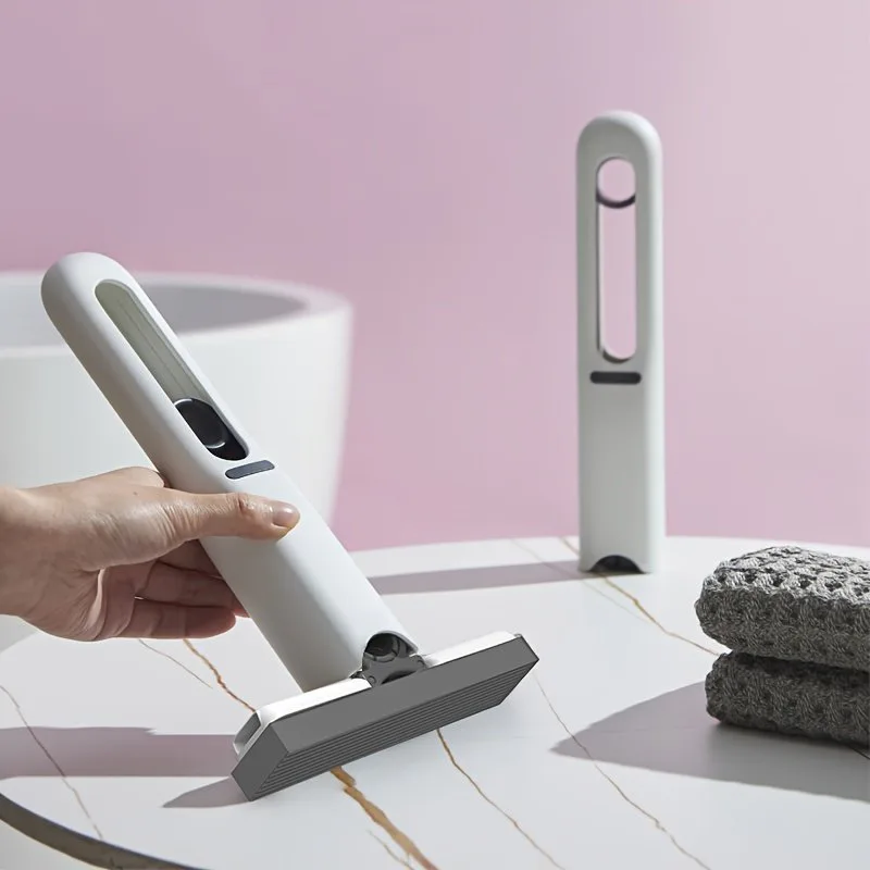 Compact Rotating Mop for Pet Mess & Tight Spaces