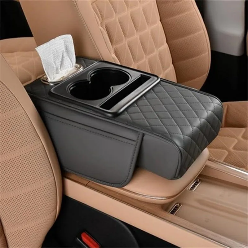 SUV & Truck Armrest Organizer with Cup Holders