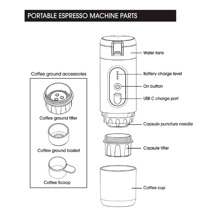 Portable Espresso Maker
