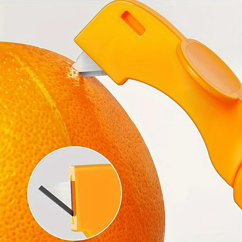 Convenient Orange Peeler with Folding Handle - 1/2 Pack