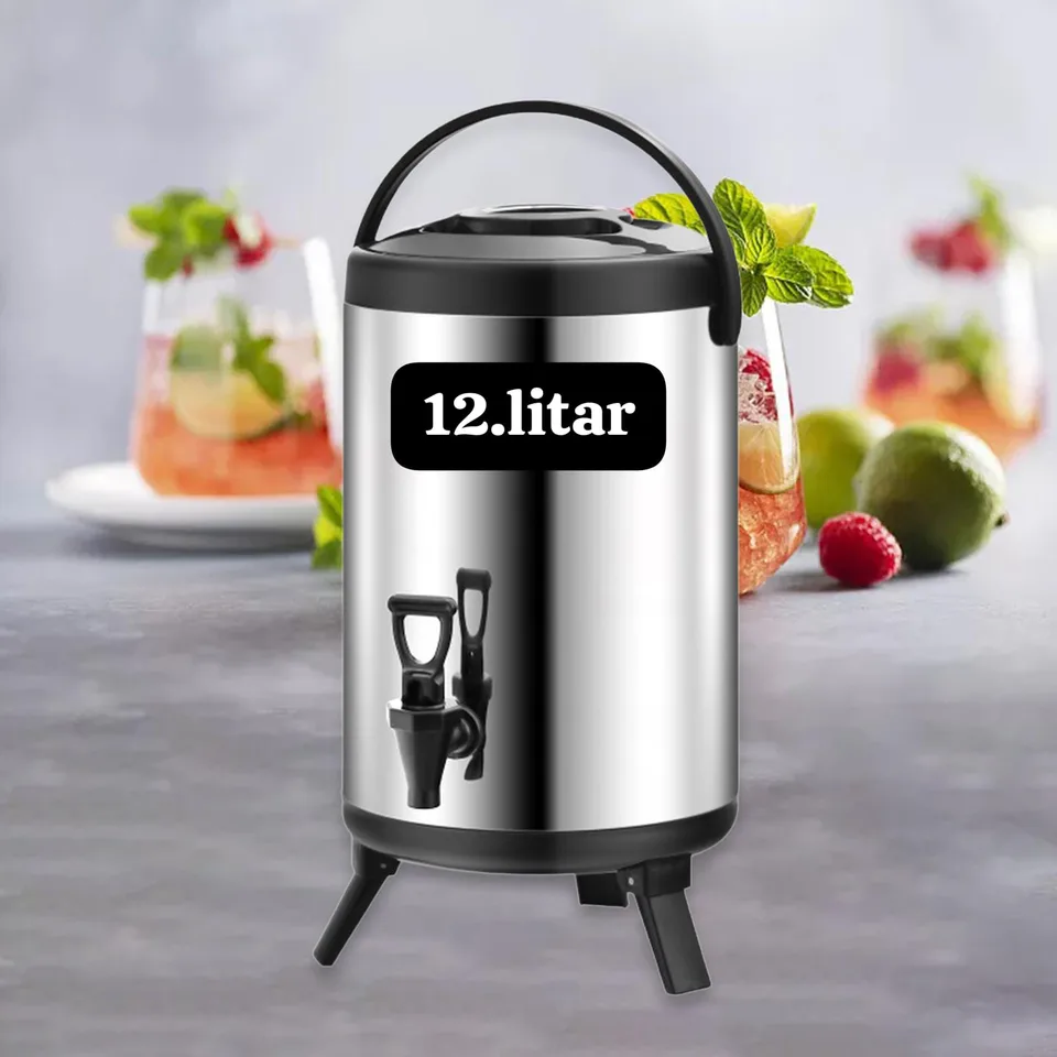 Stainless Steel Milk Tea Bucket Thermal