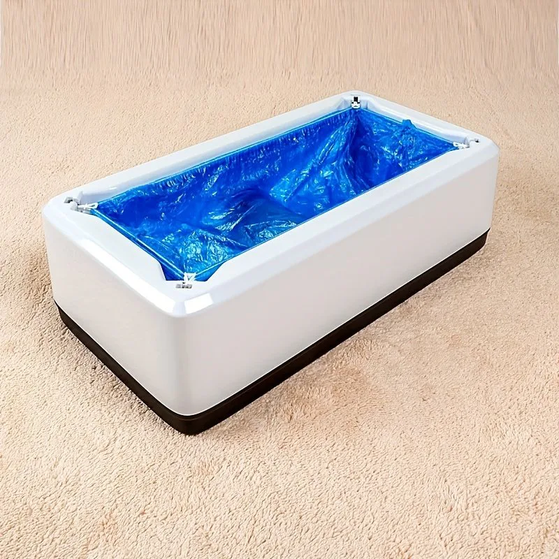 Automatic Shoe Cover Machine - Durable ABS, Non-Slip Safety