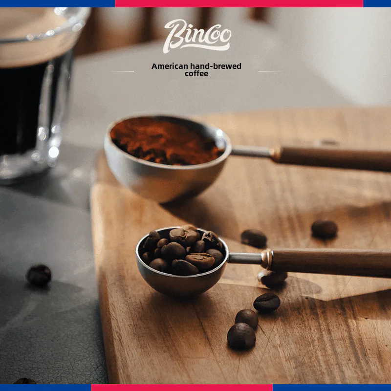 Bincoo Walnut Coffee Scoop: Elegant, Precise Measuring
