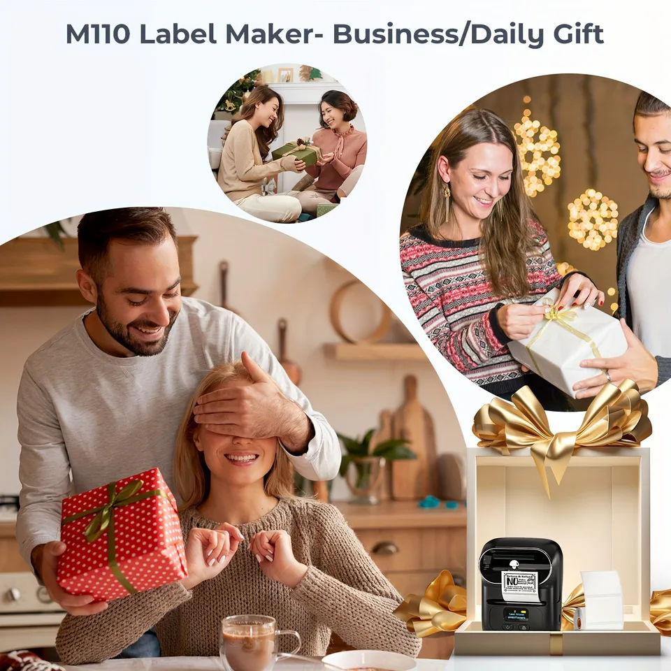Compact M110 Label Printer: Perfect for Small Business