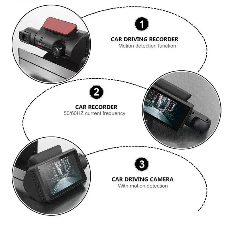 CAR Dashcam Dual Camera Full HD