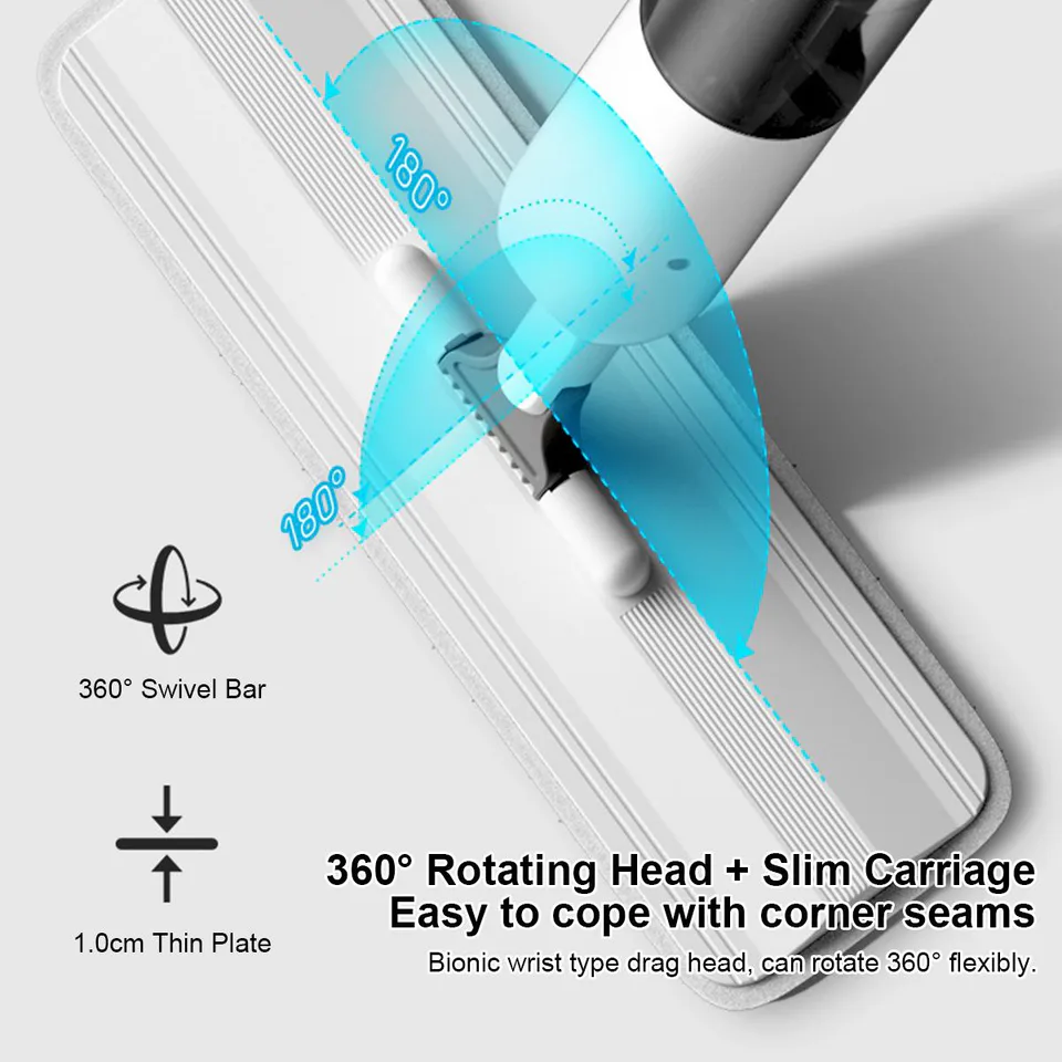 360 Degree Handle Water Spray Mop