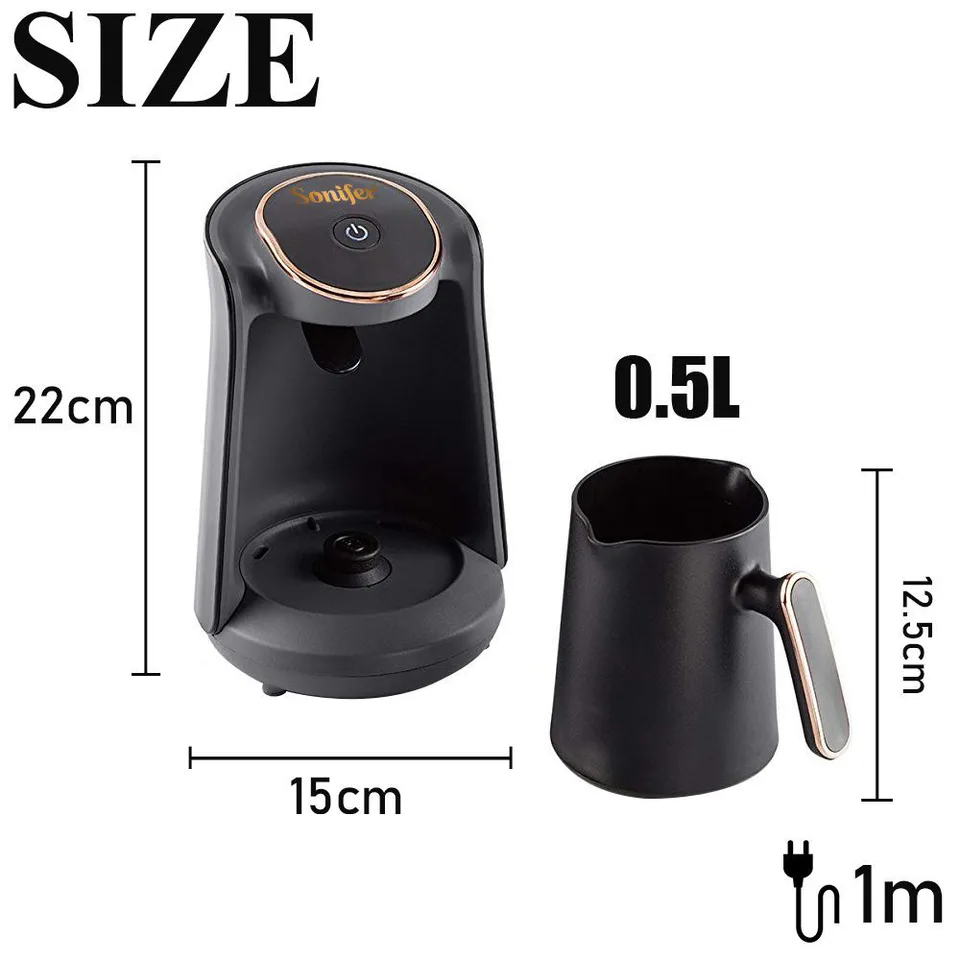 Automatic Turkish Cordless Coffee Maker Machine Pot