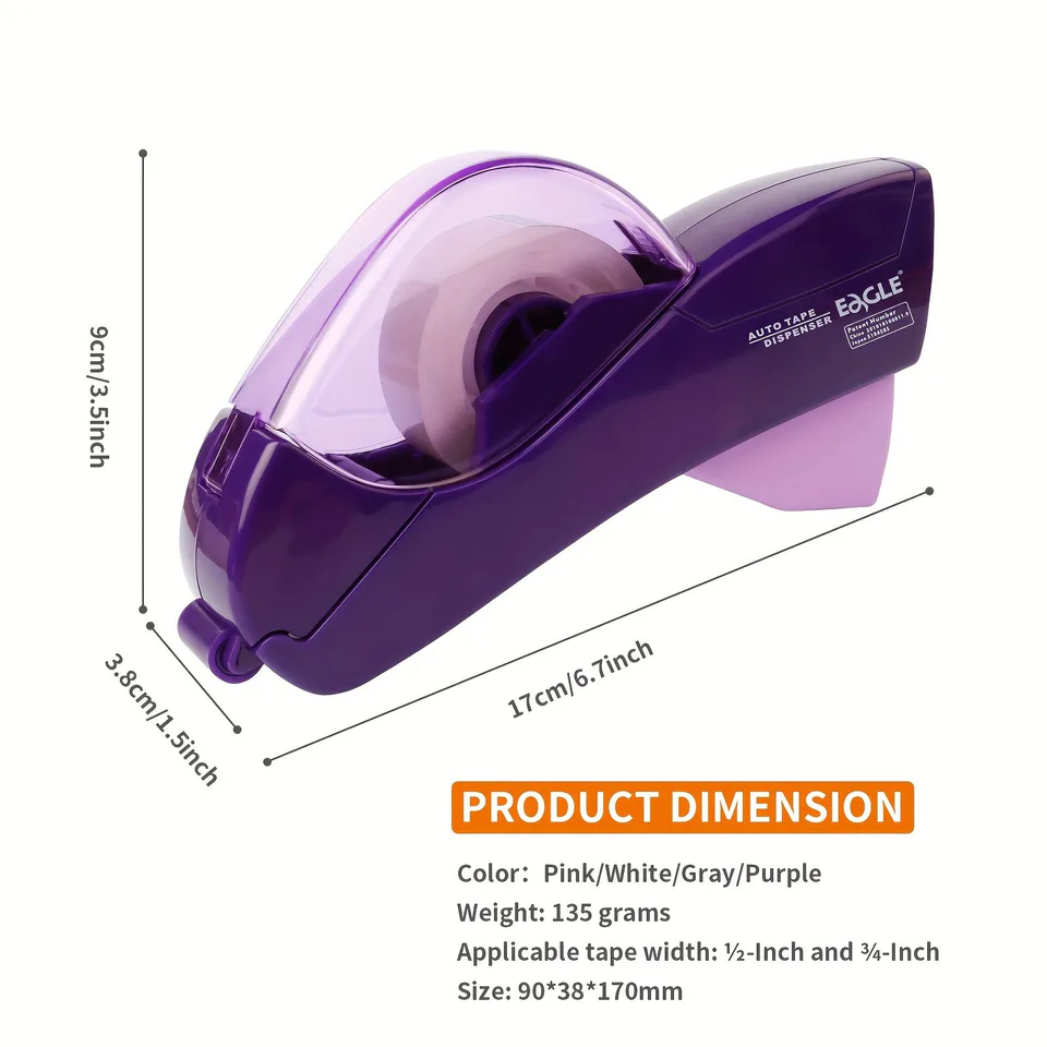 Effortless Ergonomic Tape Dispenser for Crafts