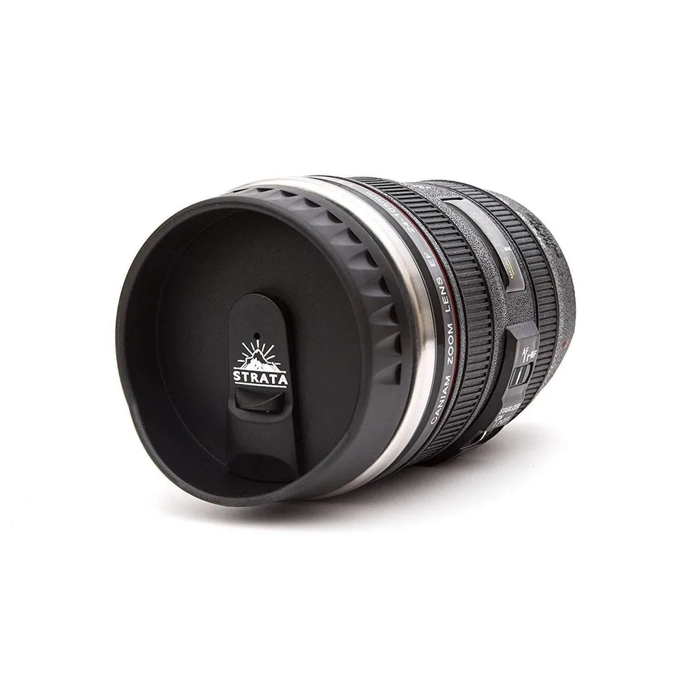 STRATA CUPS Camera Lens Coffee Mug