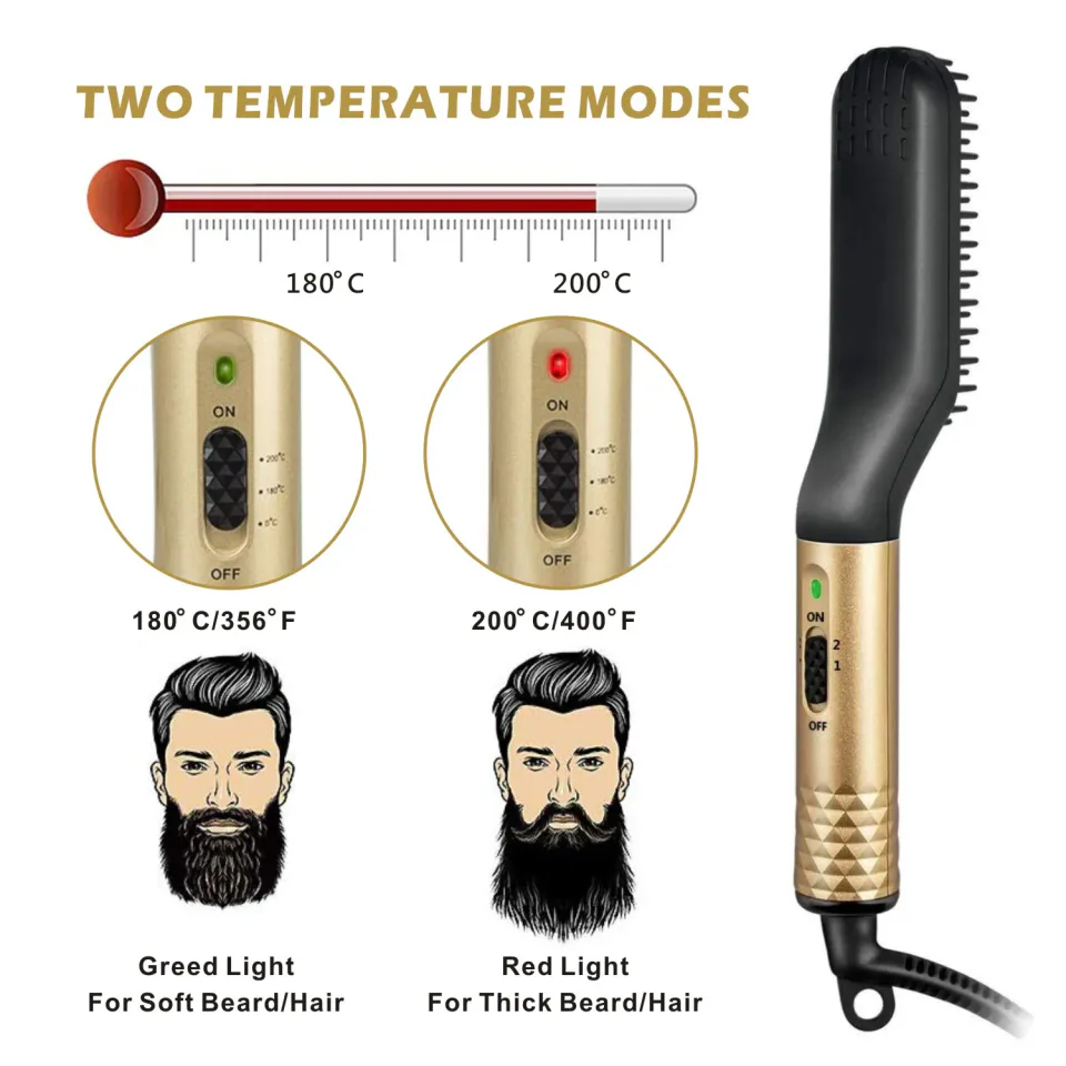 Heated Hair and Beard Comb