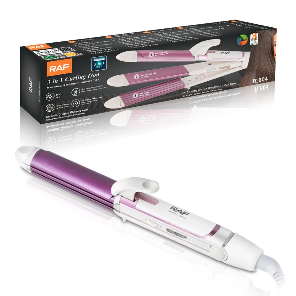 Curling Iron 3 In 1