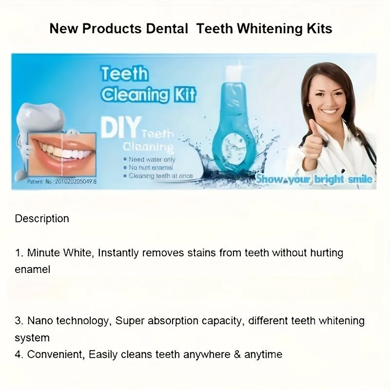 Portable 6-Piece Tooth Stain Removal Kit