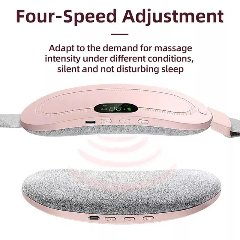 Heating belt for menstrual pain relief for abdomen and back