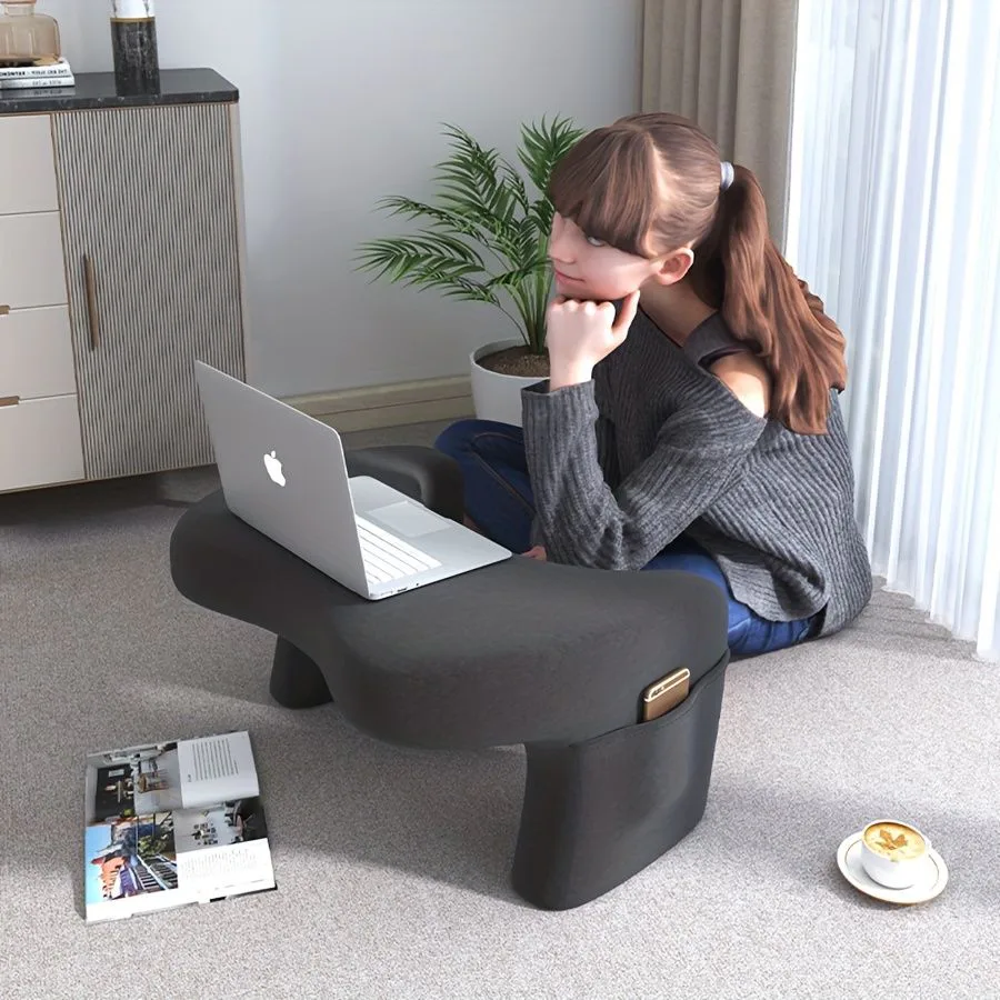 Cozy Reading Pillow with Arm Support & Lap Desk