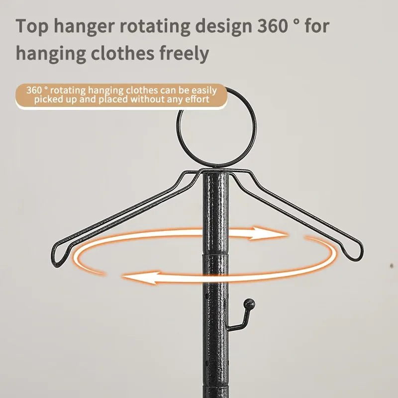Elegant Vertical Clothes Rack - Middle Eastern Design