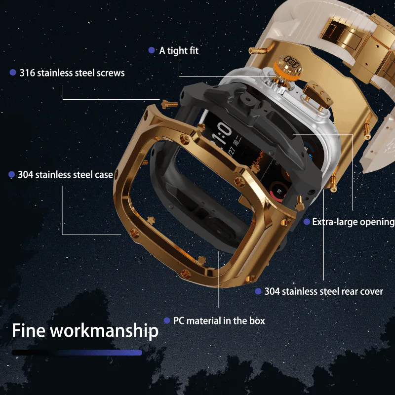 Watch Strap with Case