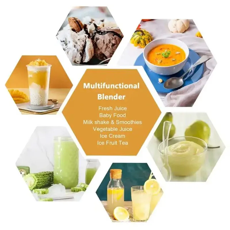 Mini Portable Juicer Blender – USB Rechargeable Fruit & Shake