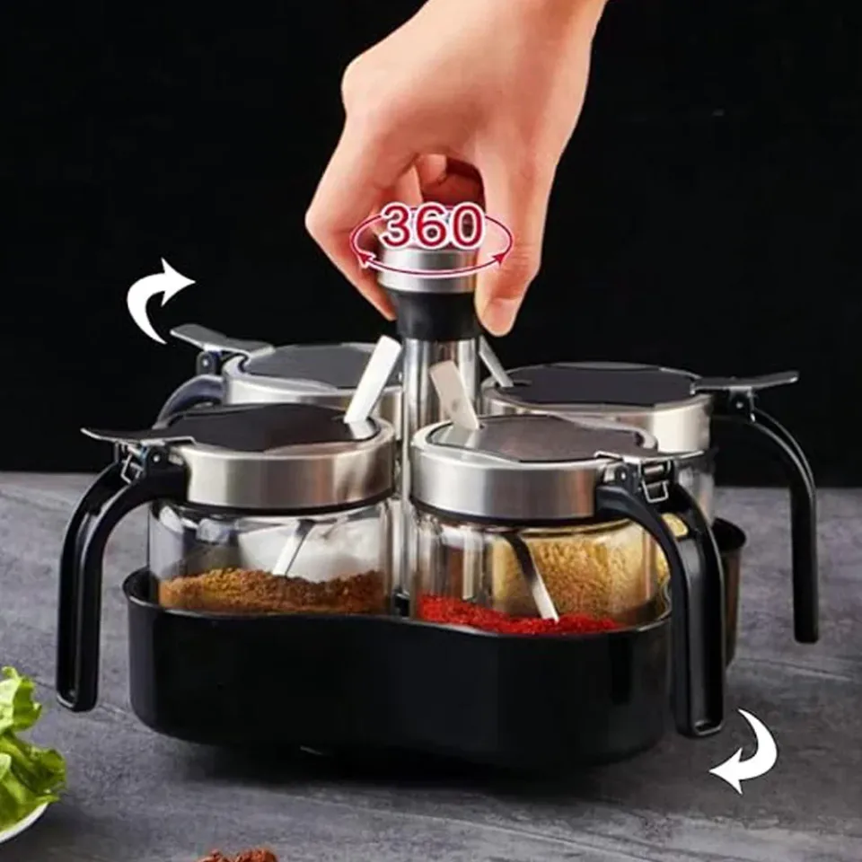 GLASS PICKLE CONTAINER