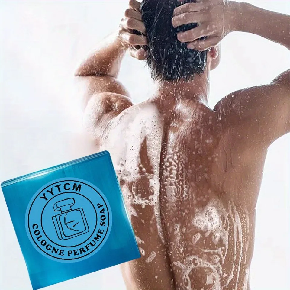 Men's Handmade Cologne Soap - Refreshing Scent Bar