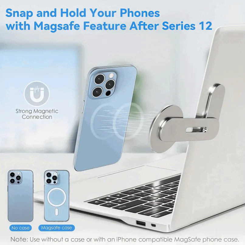 Universal Magnetic Phone Stand for Seamless Multitasking