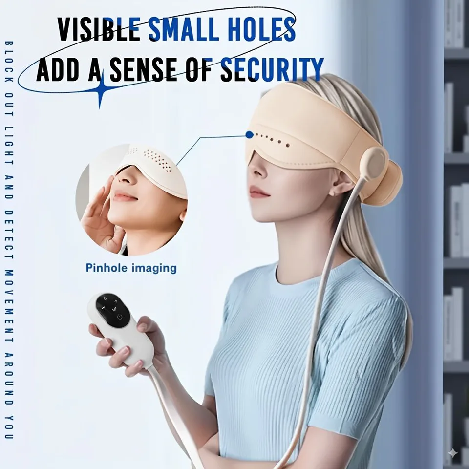 Wireless 2-in-1 Air Compression Head and Eye Massager