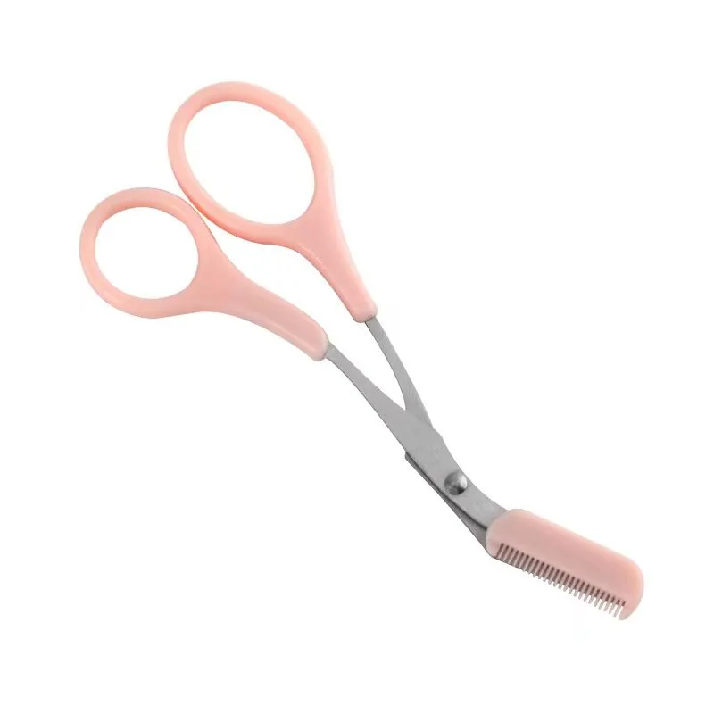 Precision Eyebrow Trimmer with Comb for Flawless Grooming