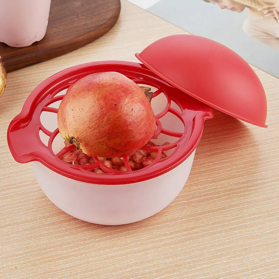 Effortless Pomegranate Deseeder Set for Quick Aril Extraction