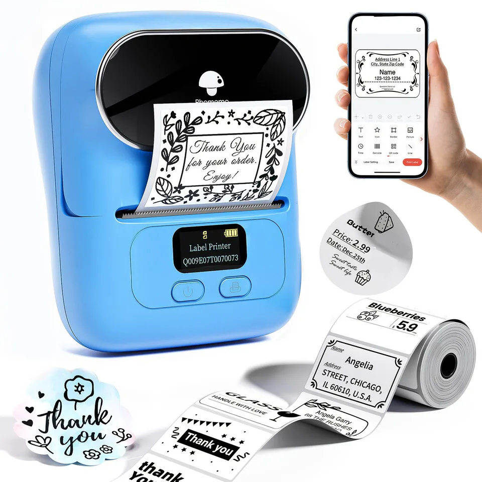 Compact M110 Label Printer: Perfect for Small Business