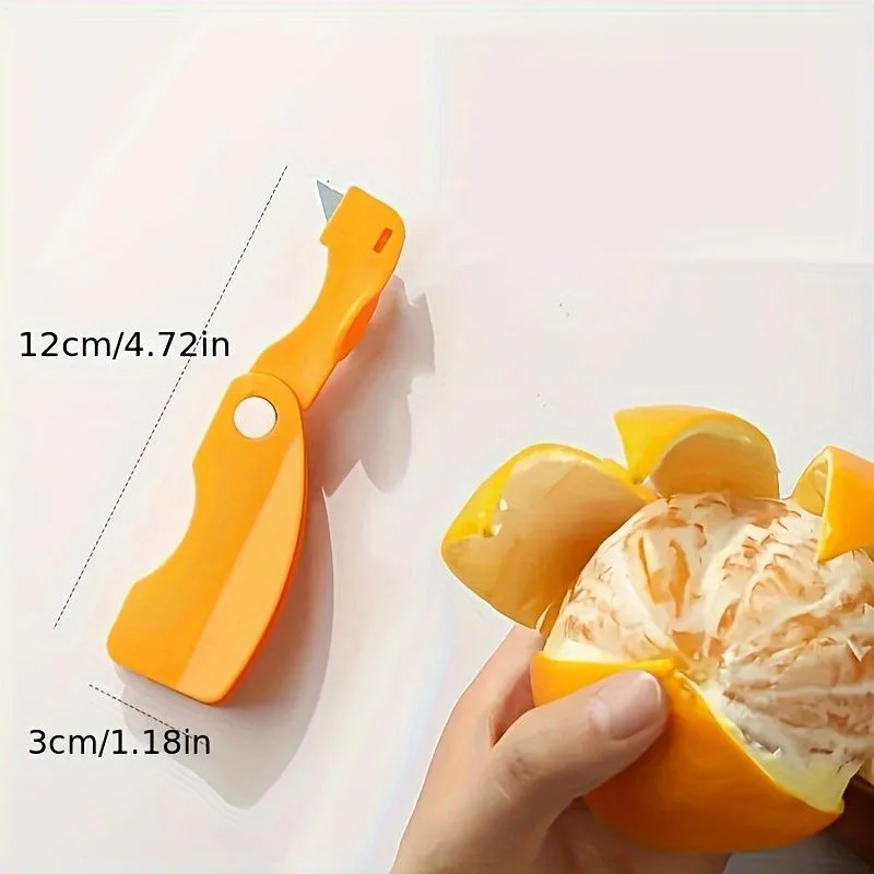 Convenient Orange Peeler with Folding Handle - 1/2 Pack