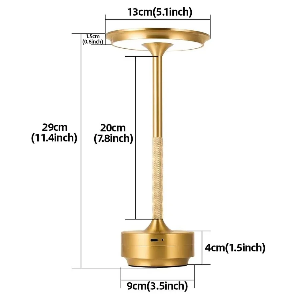 Jelena Modern LED Desk Lamp with Wireless Charging