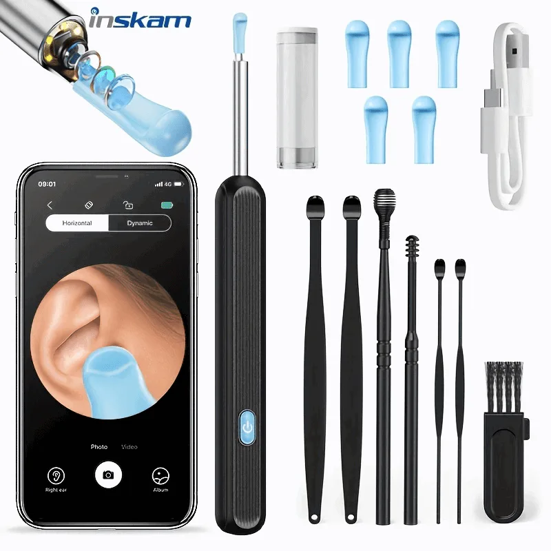Smart Visual Ear Pick with Camera for Safe Cleaning