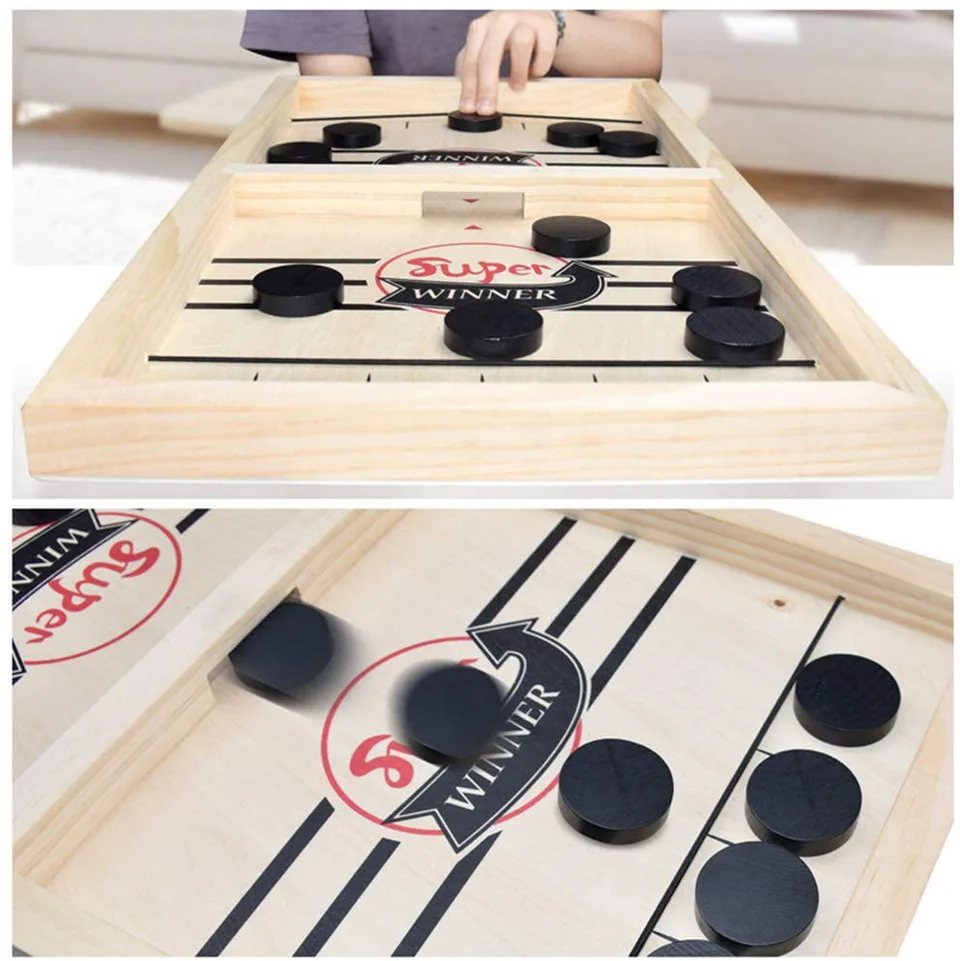 Table Desktop Battle 2 in 1 Ice Hockey Game