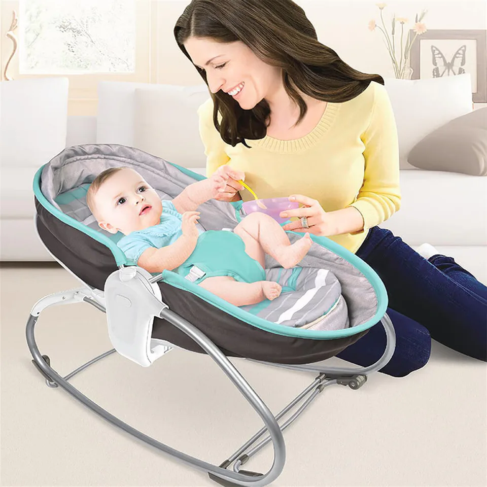 Baby Bouncer & Swing Snooze 3 in 1 Grey