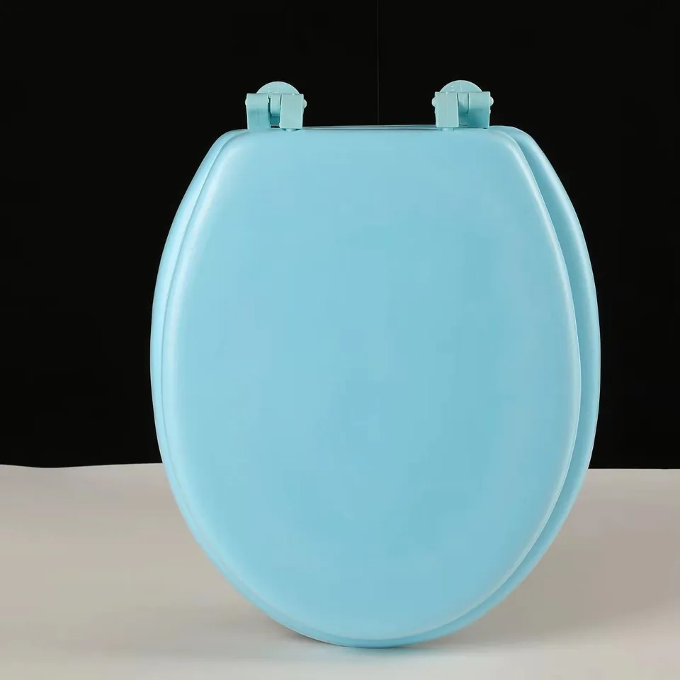 Silent-Closing Toilet Seat with Non-Slip Grip
