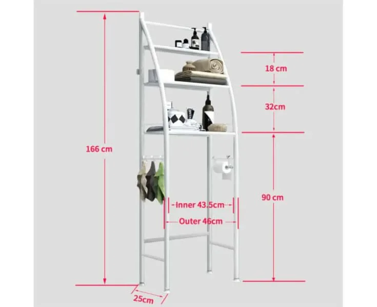 Toilet Storage Rack Organizer