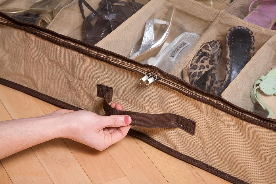Shoe Under Bed Storage Organizer