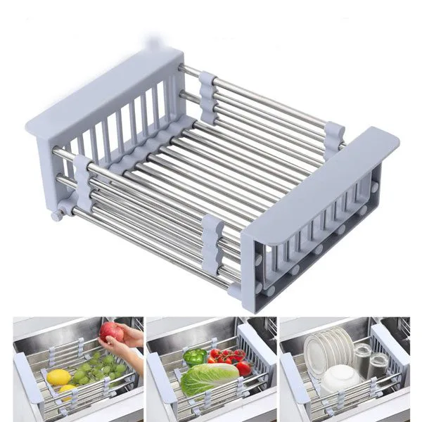 Dish Drying Sink Rack Extendable