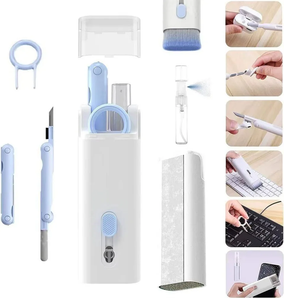 Computer & Electronics Cleaning Brush Kit 7-in-1 – Keyboard